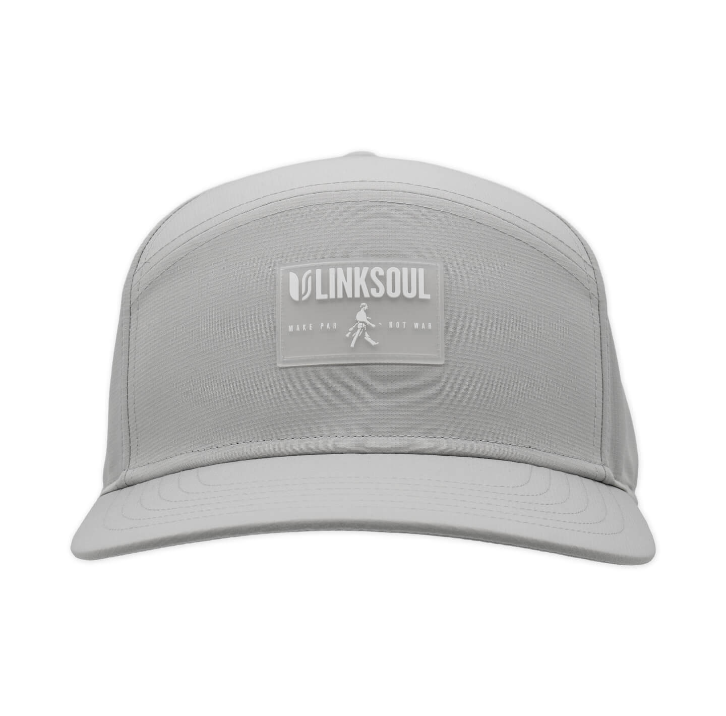 Walking Man Split Panel Snapback Hat