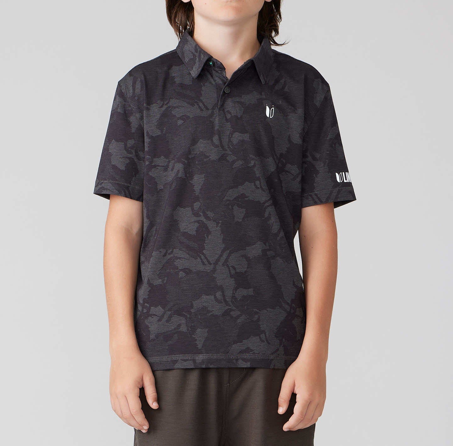 Kid's Printed Delray Polo