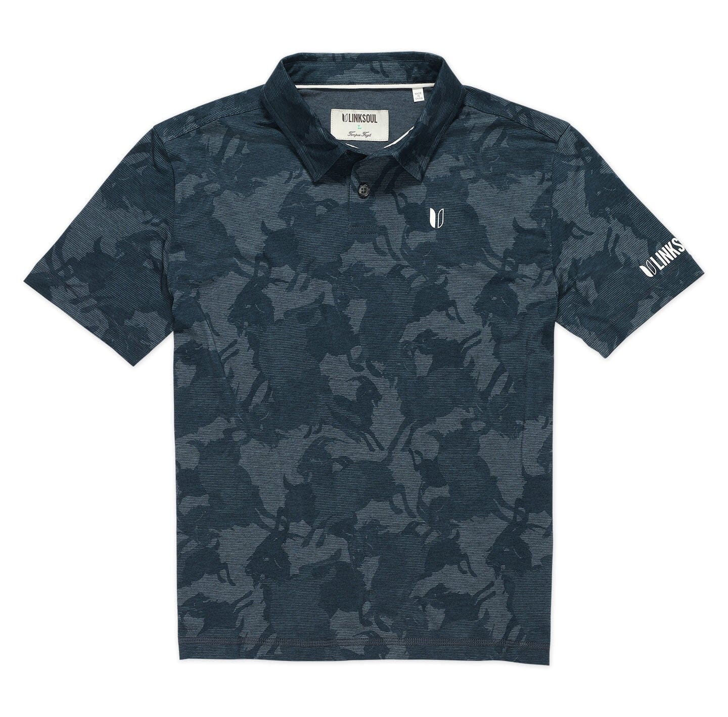 Kid's Printed Delray Polo