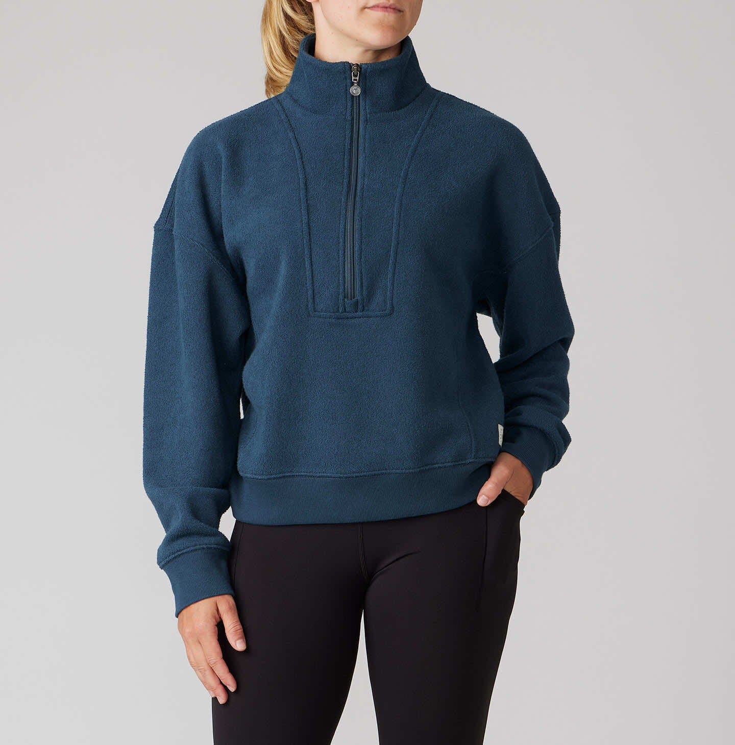 Women s surfside terry quarter zip linksoul