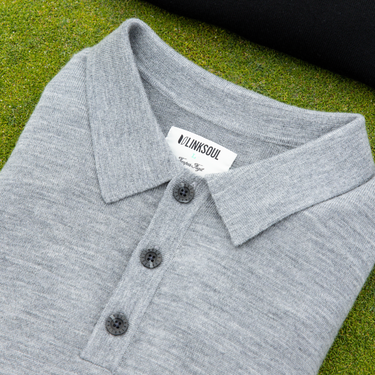 Reserve Merino Wool Polo-Sweater