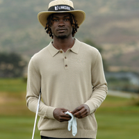 Reserve Merino Wool Polo-Sweater
