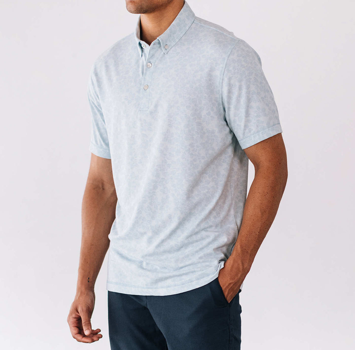 Printed Anza Polo
