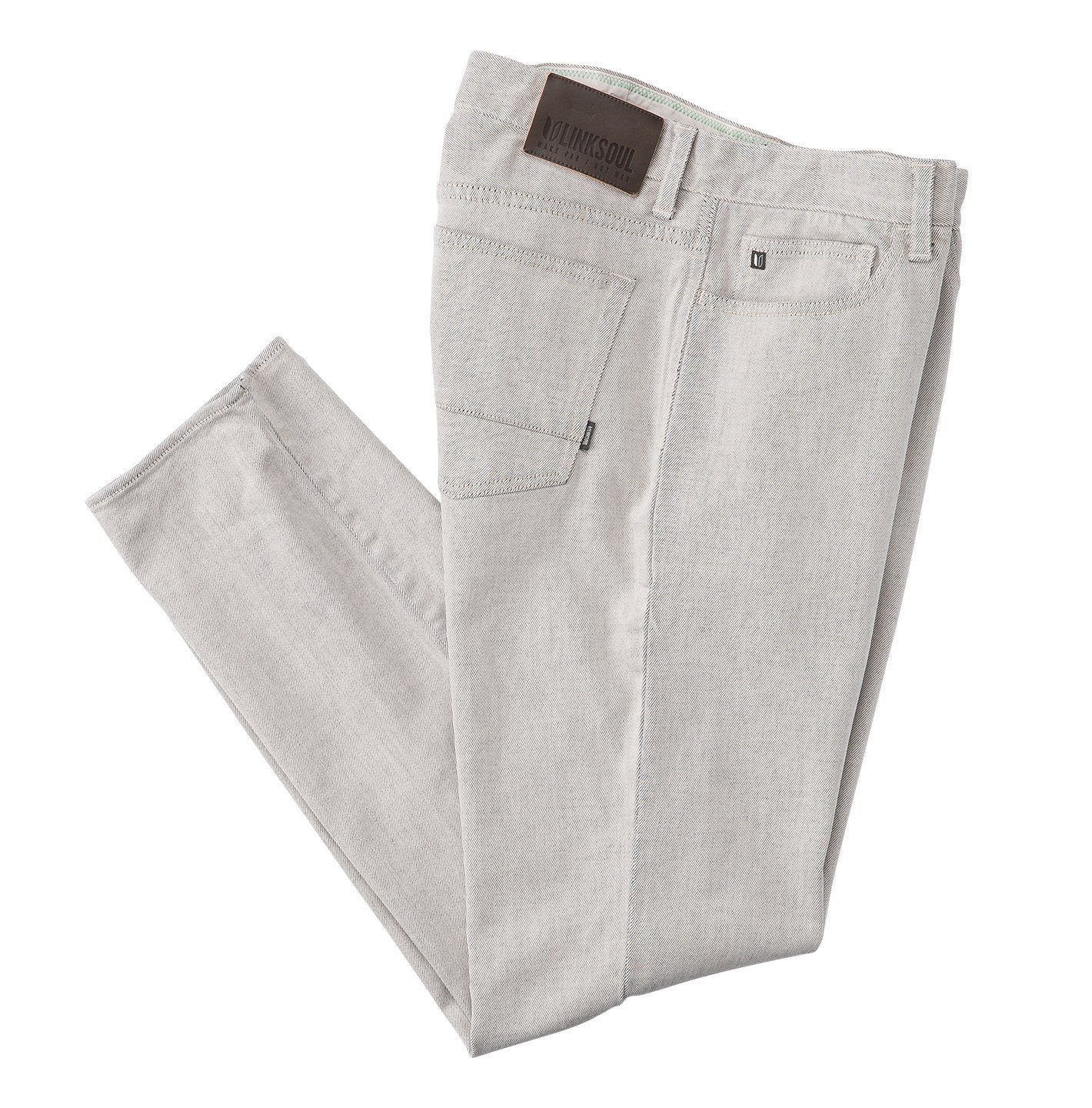 Men Slim fit Khaki Colored Jeans 30W X 30L at Amazon Men's Clothing store