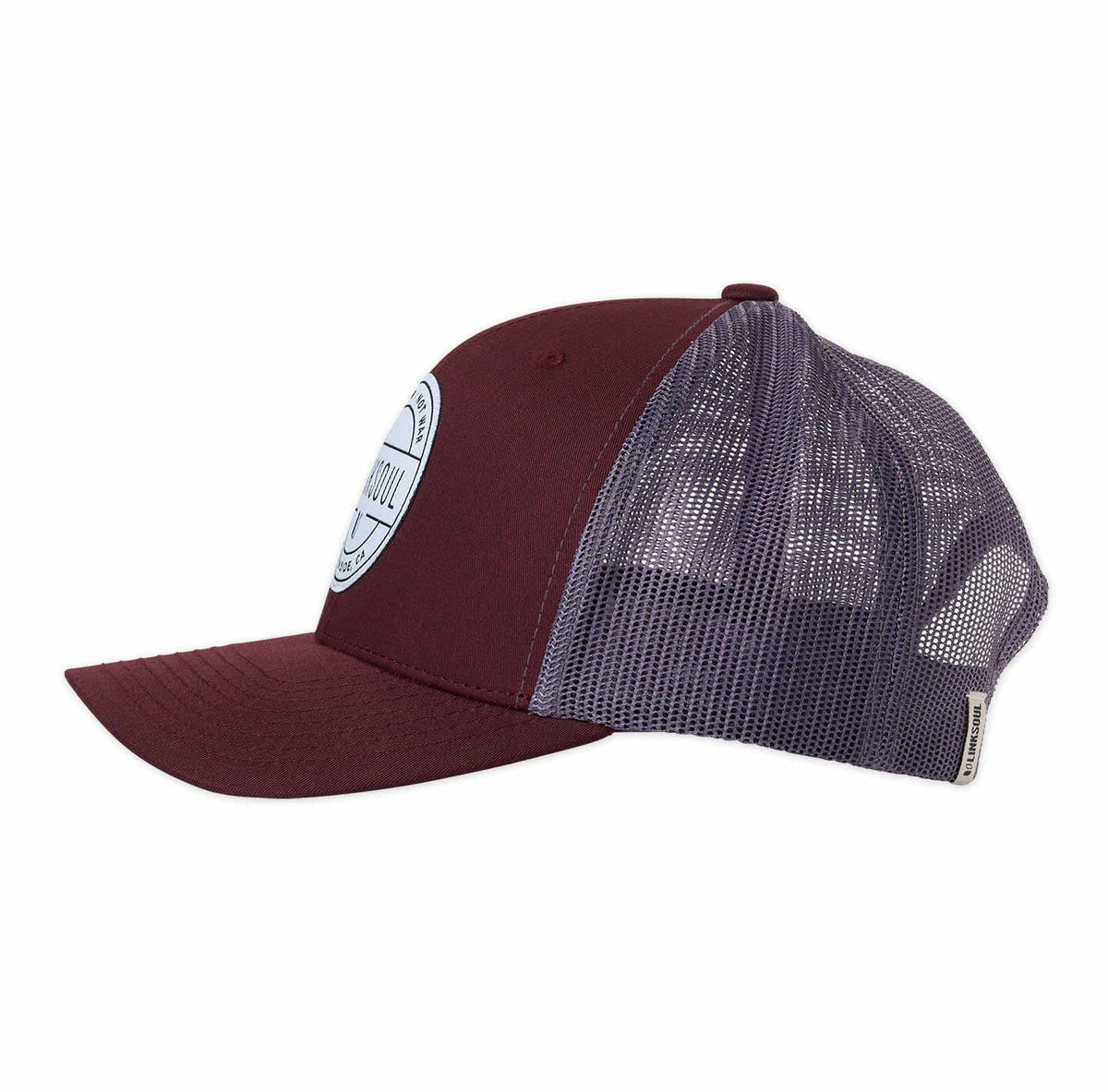 Emblem Patch Two-Tone Snapback Hat