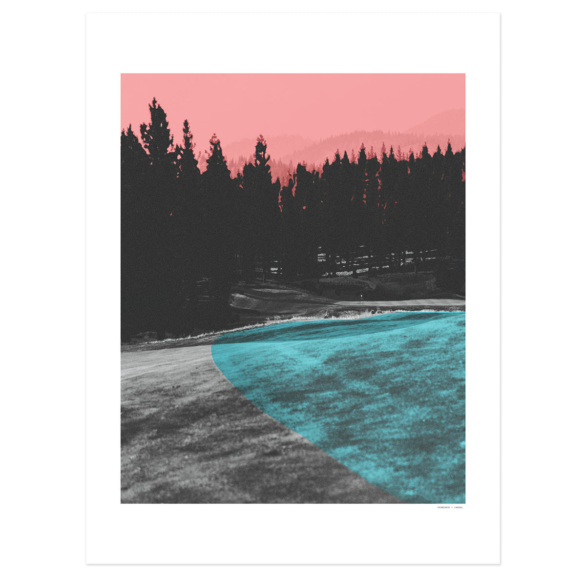 Grizzly Ranch Art Print