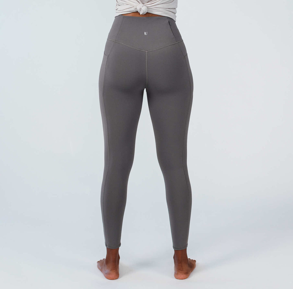New Linksoul Golf Leggings Pants Womens Size Small Grey 492-D